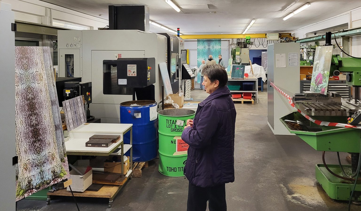 Kunst trifft Werkzeugmaschienen