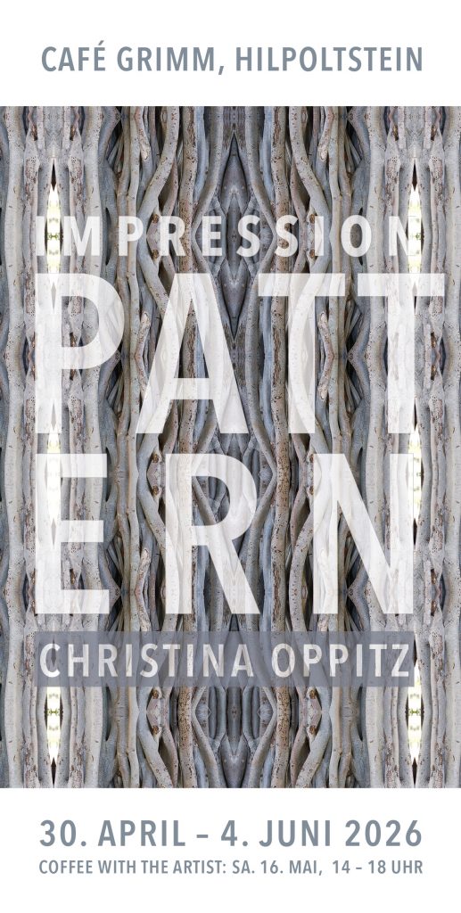 Flyer zur Ausstellung IMPRESSION PATTERN